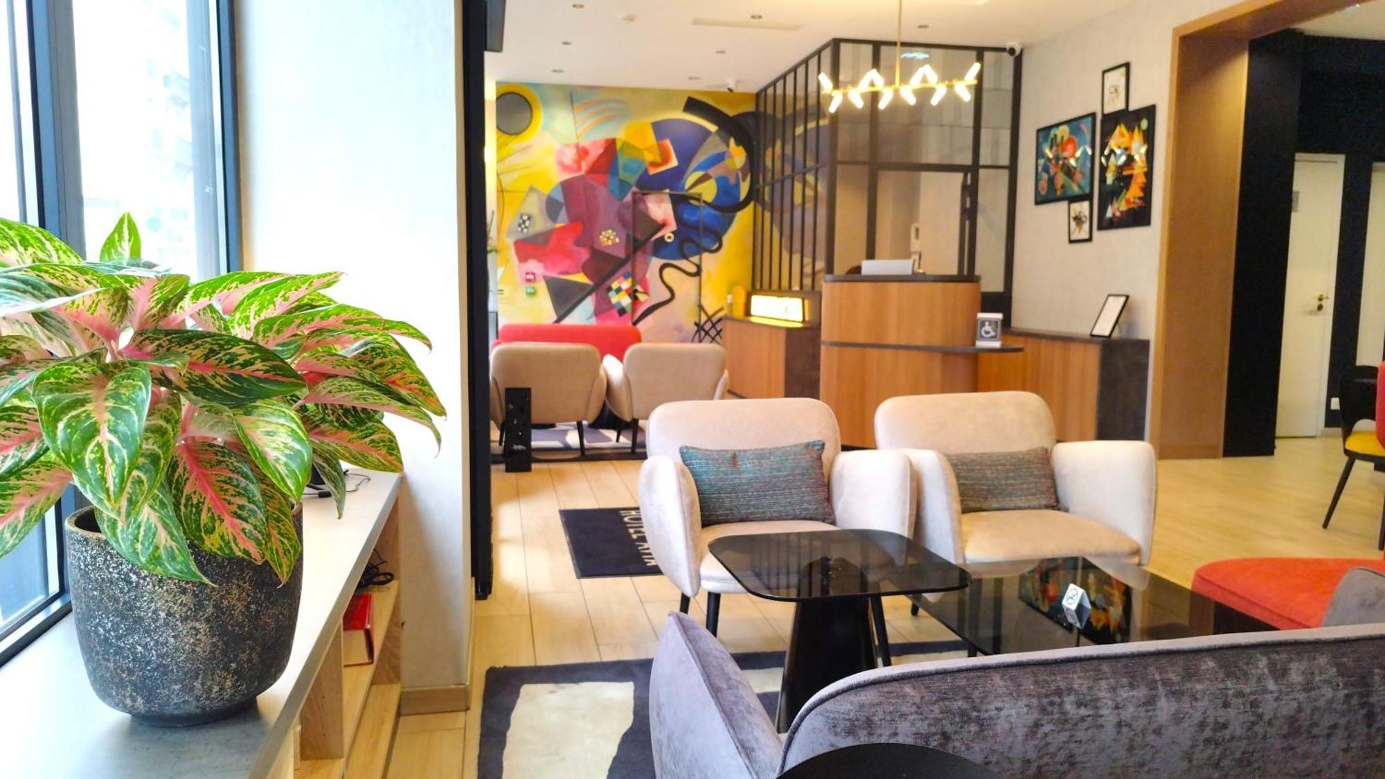 Avia Hotel Saphir Montparnasse Paris Exterior foto