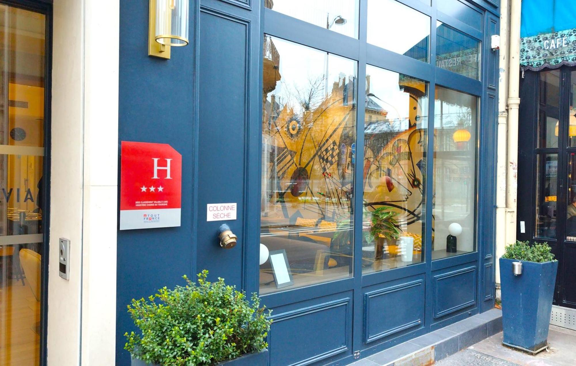 Avia Hotel Saphir Montparnasse Paris Exterior foto