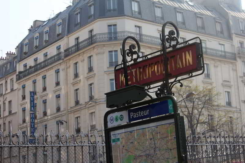Avia Hotel Saphir Montparnasse Paris Exterior foto